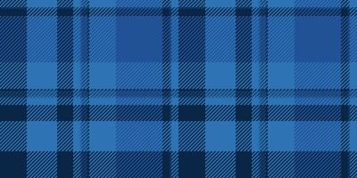 Geschäft nahtlos Textur Plaid, Komfort Tartan Muster Stoff. Styling prüfen Hintergrund Textil- im cyan und Blau Farben. vektor