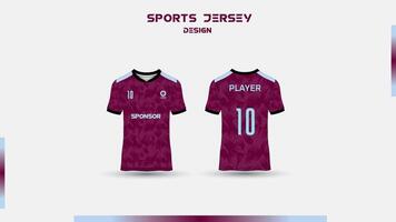 Jersey Design Sublimation t Hemd Prämie geometrisch Muster unglaublich Sammlung zum Fußball Fußball Rennen Radfahren Spielen Moto-Cross Sport vektor