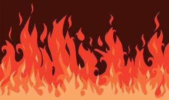 Feuer Flamme Hintergrund Illustration vektor