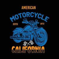 beställnings- motorcykel cyklist mode typografi extrem tävlings klubb t-shirt kläder stämpel, klistermärke emblem, typografi skriva ut, tyg trasa. gotik kalligrafi. kalifornien hipster retro bricka årgång vektor