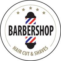 barberare affär etiketter, baner, logotyp inspiration vektor