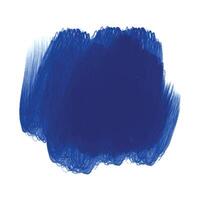 modern bläck måla blå borsta stroke stänka ner design vektor