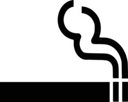 rökning iso symbol vektor