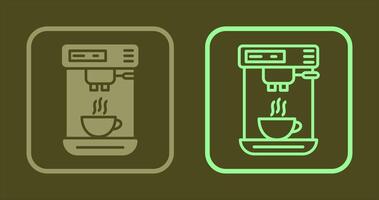 Kaffeemaschine i-Symbol vektor