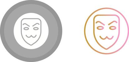 Hacker Maske Symbol vektor