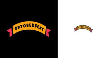 Oktoberfest Banner Symbol vektor