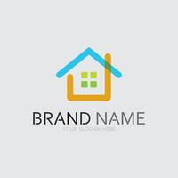 Zuhause Logo Symbol Illustration Design vorlage.home und Haus Logo Design , Logo , die Architektur und Gebäude, Design Eigentum , bleibe beim Zuhause Nachlass Geschäft Logo. vektor