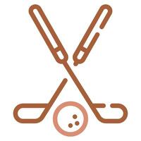 golf klubb ikon för webb, app, infografik, etc vektor