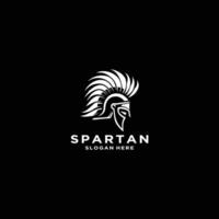 spartanisch Krieger Symbol, Mantel von Waffen. spartanisch Militär- Helm Logo, spartanisch griechisch Gladiator Helm Logo Symbol Illustration. vektor