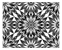 Blumen-Mandala-Design vektor