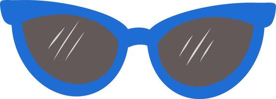 solglasögon . illustration av solglasögon. silhuett av solglasögon. modern platt ikon i eleganta färger. de webbplats sida och de design element av de mobil Ansökan. vektor