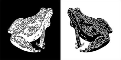 Illustration Grafik von Frosch Symbol vektor