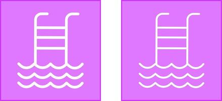 Schwimmbad Symbol vektor