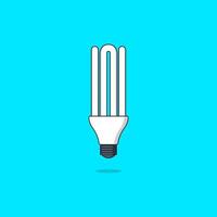 lampa tecknad stil ikon illustration vektor