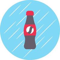 Cola eben Blau Kreis Symbol vektor