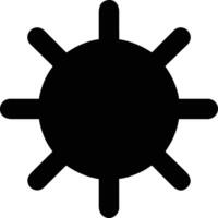 Sol ikon design, grafik resurs vektor