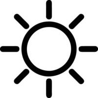 Sonne Symbol Design Grafik Ressource vektor