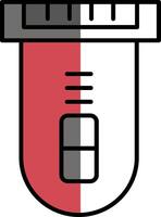 elektrisch Rasierer gefüllt Hälfte Schnitt Symbol vektor