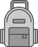 Rucksack Stutfohlen Symbol vektor