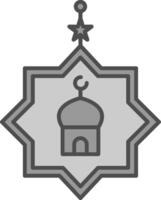 eid Feier Stutfohlen Symbol vektor