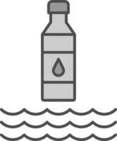 Wasser Stutfohlen Symbol vektor