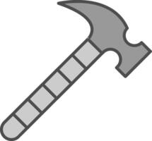 Hammer Stutfohlen Symbol vektor