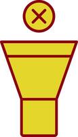 stumm Stutfohlen Symbol vektor