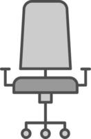Stuhl Stutfohlen Symbol vektor