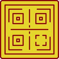 qr Stutfohlen Symbol vektor