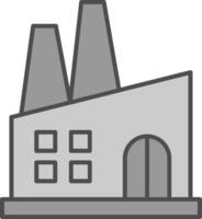 Fabrik Stutfohlen Symbol vektor