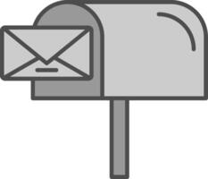 Mail Box Stutfohlen Symbol vektor