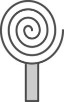 Spiral- Stutfohlen Symbol vektor