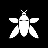Invertiertes Symbol für Insektenglyphe vektor