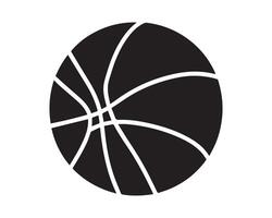 Korb Ball Symbol Grafik Logo Design vektor