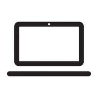 Laptop Symbol Grafik Logo Design vektor