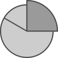 Kuchen Grafik Stutfohlen Symbol vektor