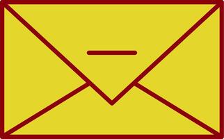 E-Mail-Zeile zweifarbiges Symbol vektor