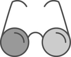 lesen Brille Stutfohlen Symbol vektor