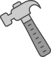 Hammer Stutfohlen Symbol vektor