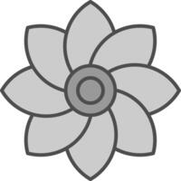 Blume Stutfohlen Symbol vektor