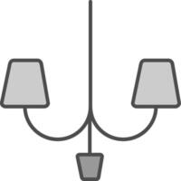 Lampe Stutfohlen Symbol vektor