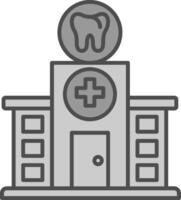 Dental Klinik Stutfohlen Symbol vektor