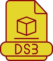 3ds Linie Kreis Symbol vektor