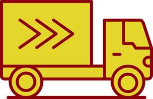 Lieferung LKW Stutfohlen Symbol vektor