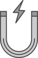 Magnet Stutfohlen Symbol vektor