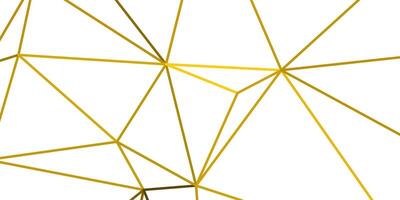 abstrakt geometrisk bakgrund med guld rader trianglar vektor
