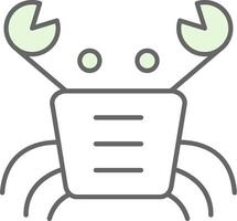 Krabbe Stutfohlen Symbol vektor