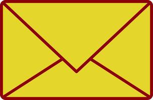 E-Mail-Zeile zweifarbiges Symbol vektor