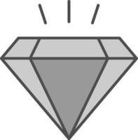 Diamant Stutfohlen Symbol vektor