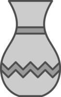 Vase Stutfohlen Symbol vektor